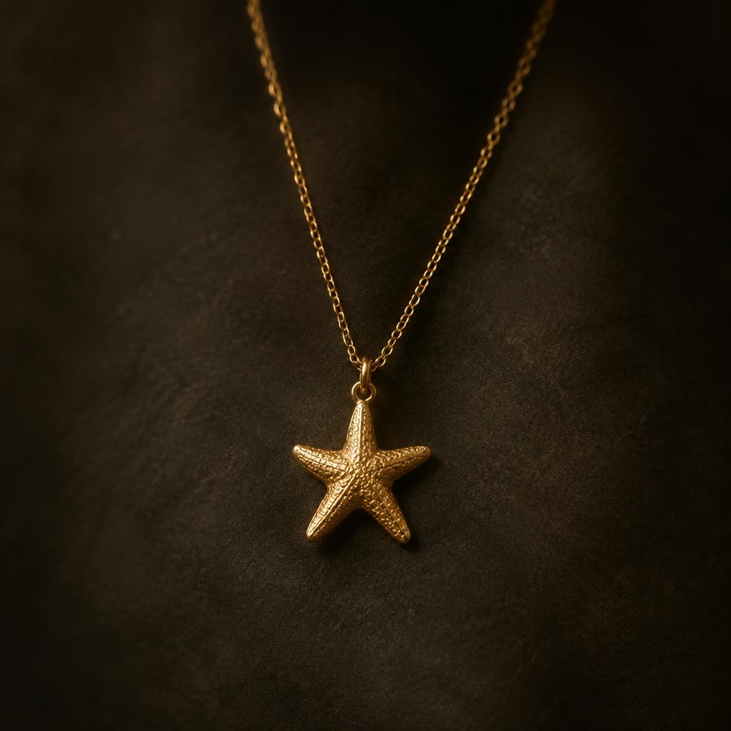 Deniz Yıldızı Kolye — Veli Gold Jewelry