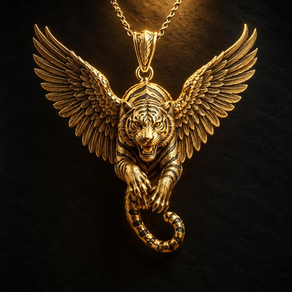 Kaplan Kanatlı Tüylü — Veli Gold Jewelry